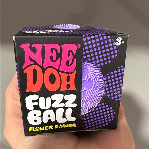 Schylling Other - Nee Doh Purple Fuzz Ball Kids Toy - NeeDoh